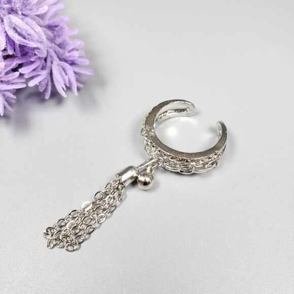 Brand New Top Fashion Silver Rhinestone Ring - Picture 2 of 6